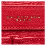 Balenciaga Vintage - Classic Panier Basket Bag - Marrone Beige - Borsa in Pelle e Paglia - Alta Qualità Luxury