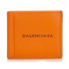 Balenciaga Vintage - Small Leather Wallet - Arancione - Portafoglio in Pelle - Alta Qualità Luxury