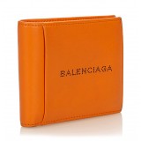 Balenciaga Vintage - Small Leather Wallet - Arancione - Portafoglio in Pelle - Alta Qualità Luxury
