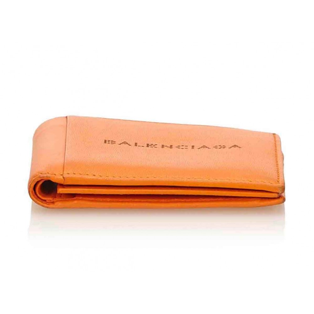Balenciaga Vintage - Small Leather Wallet - Orange - Leather Wallet