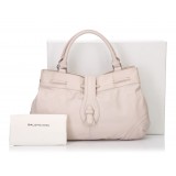 Balenciaga Vintage - Drawstring Leather Handbag Bag - Pink - Leather Handbag - Luxury High Quality