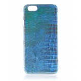2 ME Style - Cover Lucertola Blue Pearl Glossy - iPhone 6/6S
