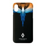 Marcelo Burlon - Cover Wings Orange Blue - iPhone XS Max - Apple - County of Milan - Cover Stampata