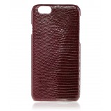 2 ME Style - Case Lizard Bordeaux Lisse Glossy - iPhone 6/6S