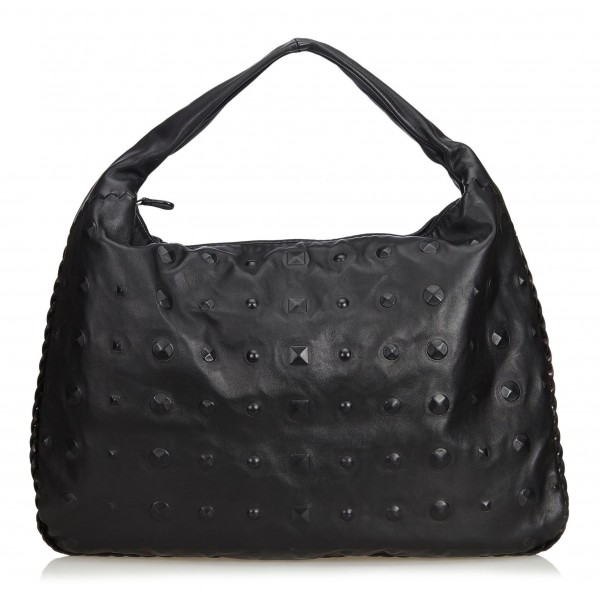 COACH STUDDED LEATHER DUFFLE F26413 | Leather duffle, Large leather  crossbody bag, Studded leather