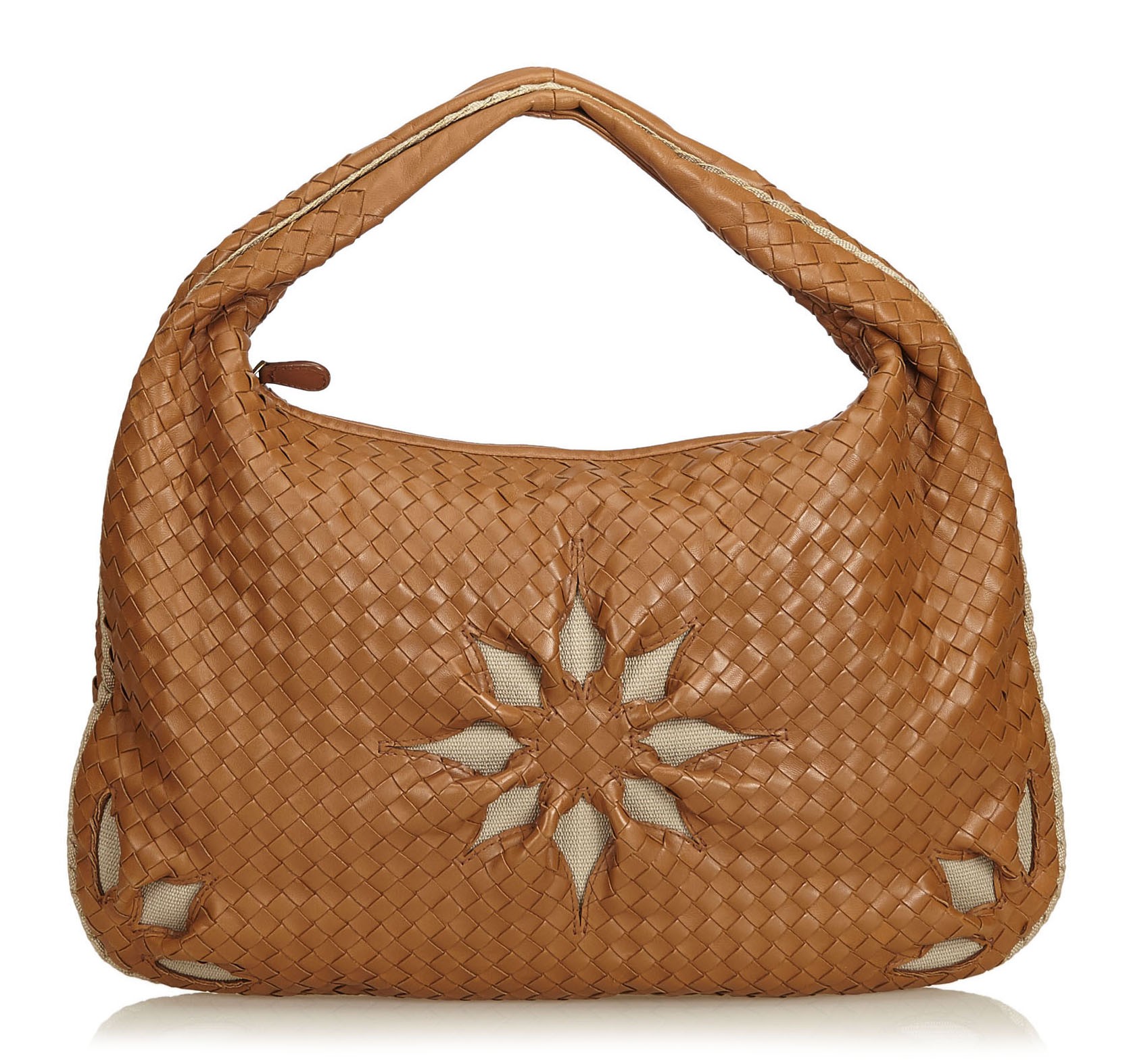 Bottega Veneta Nodini Woven Leather Crossbody Brown Bag – V & G Luxe  Boutique