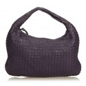 Bottega Veneta Vintage - Intrecciato Hobo Bag - Purple - Leather Handbag - Luxury High Quality