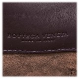 Bottega Veneta Vintage - Embossed Leather Campana Bag - Marrone - Borsa in Pelle - Alta Qualità Luxury