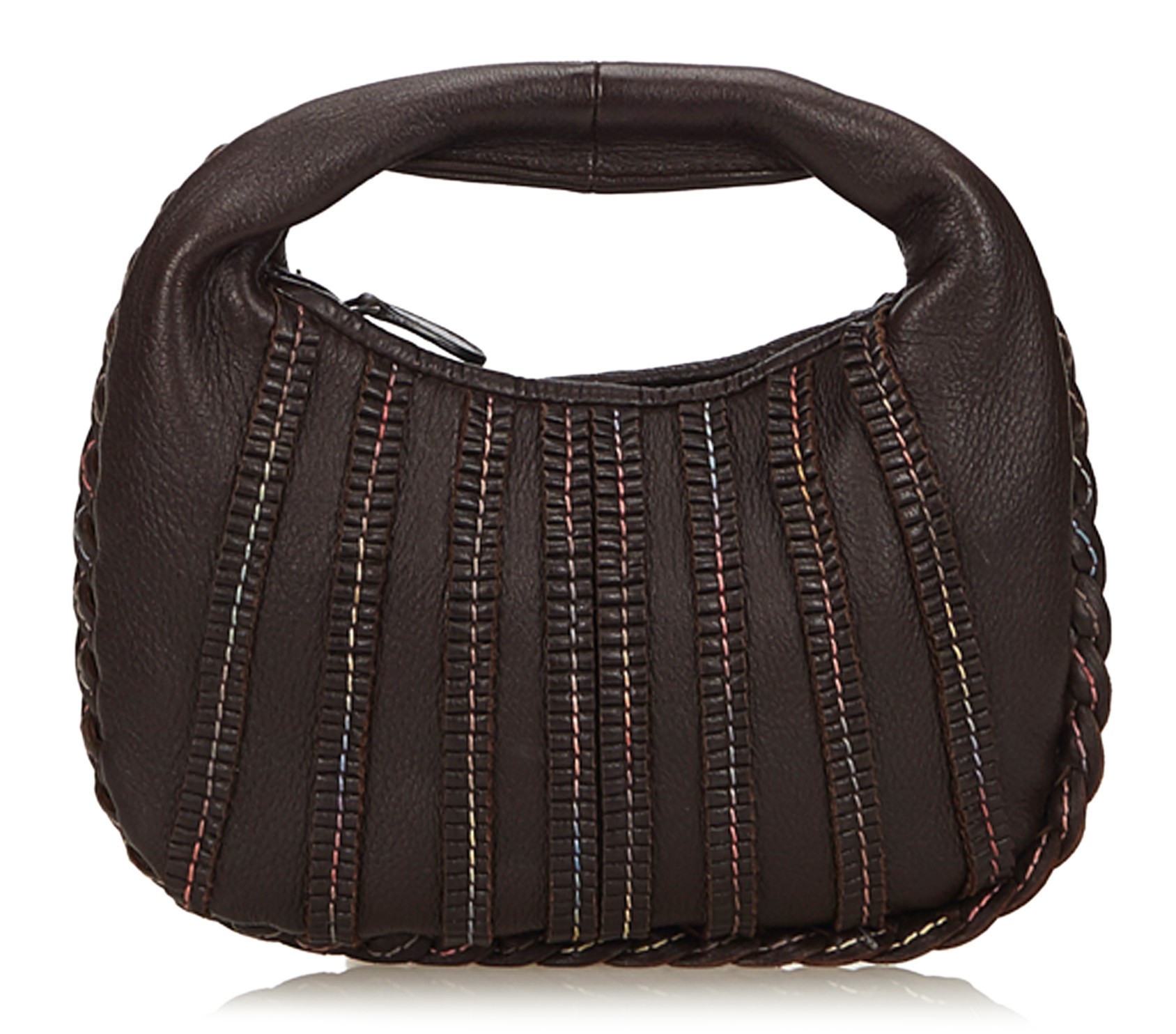 Bottega Veneta Dark Brown Leather Medium Hobo Bag – Kawaii Vintage
