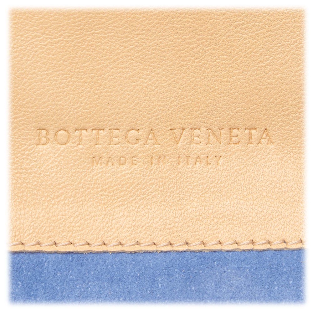 Bottega Veneta Vintage - Aurora Waxed Leather Farfalle Drawstring Bag -  Ivory Beige - Leather Handbag - Luxury High Quality - Avvenice