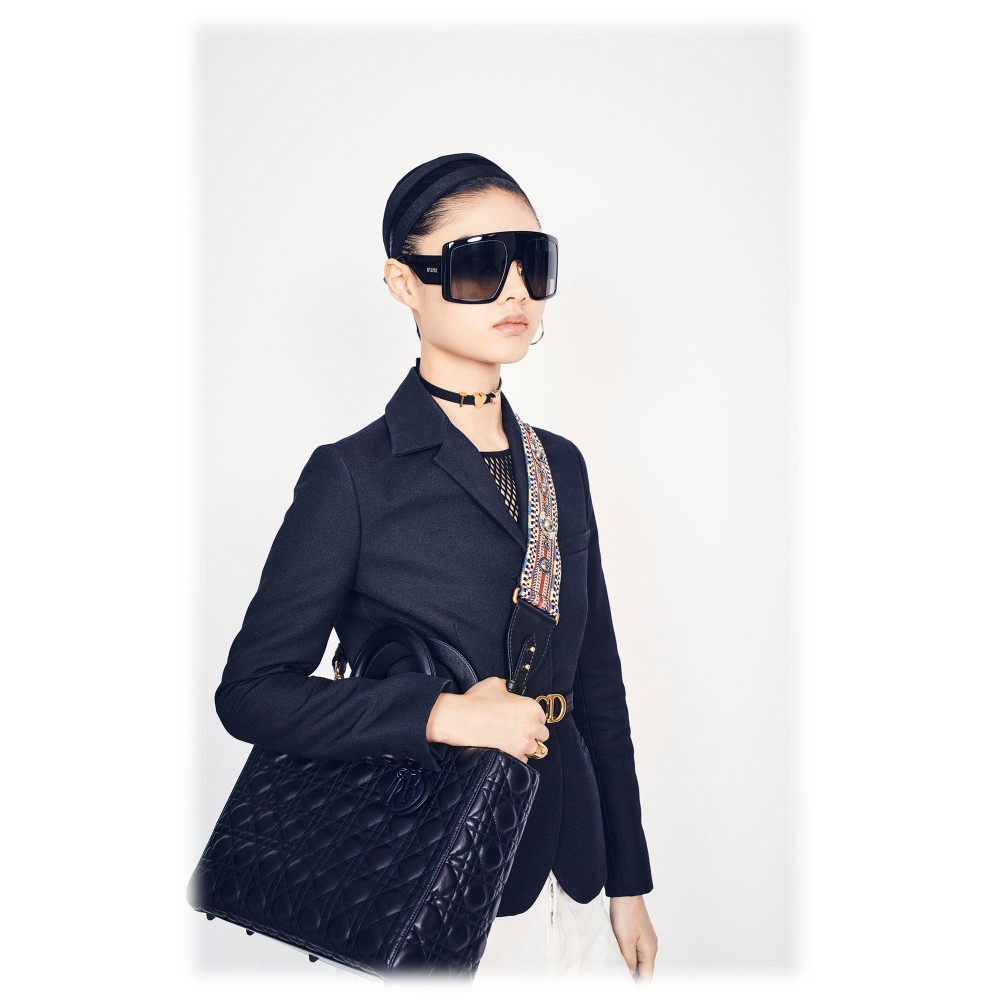 Dior SoLight Shield Sunglasses in Nude | FWRD