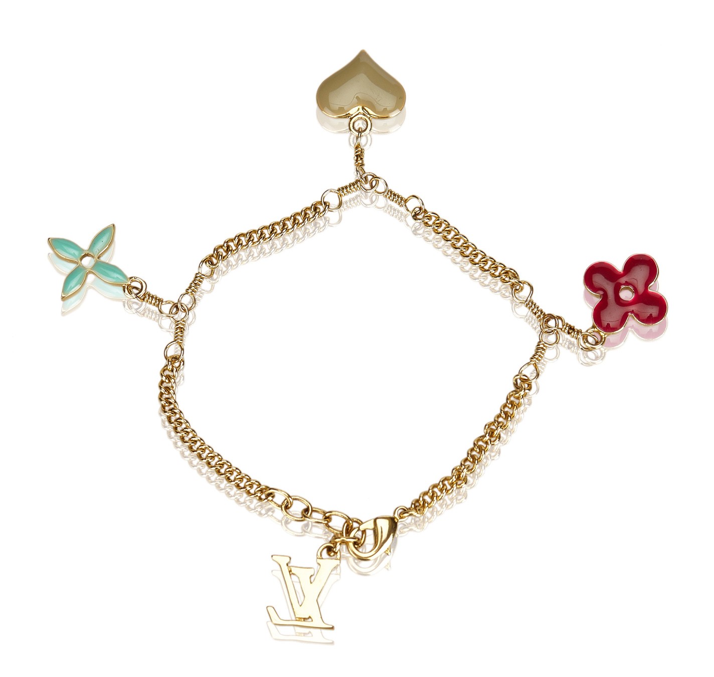 Louis Vuitton, Jewelry, Lv Bag Charm Bracelet