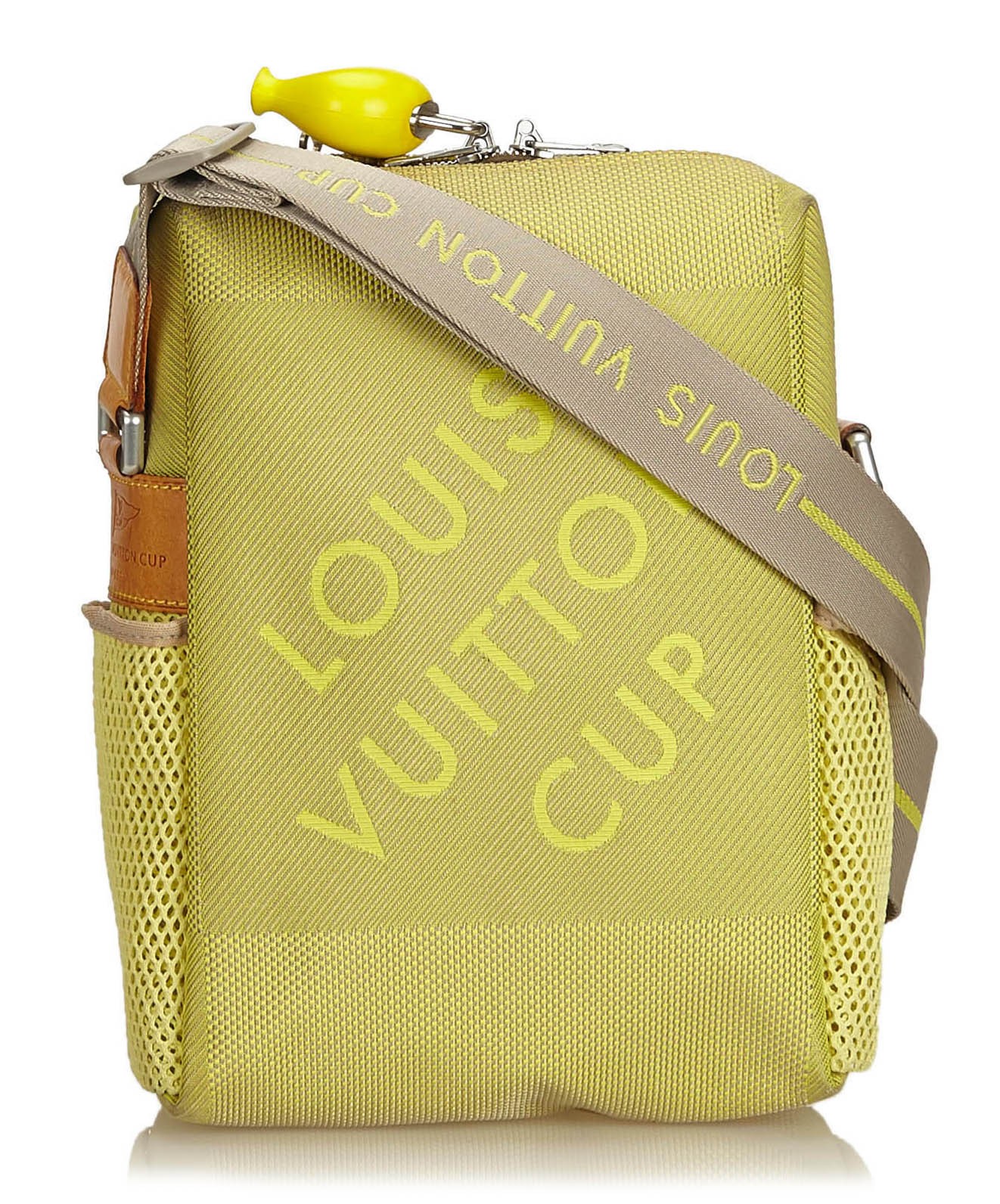 Louis Vuitton Vintage - LV Cup Weatherly Crossbody Bag - Yellow - Canvas  and Leather Handbag - Luxury High Quality - Avvenice