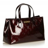 Louis Vuitton Vintage - Vernis Wilshire PM Bag - Black - Vernis Leather Handbag - Luxury High Quality