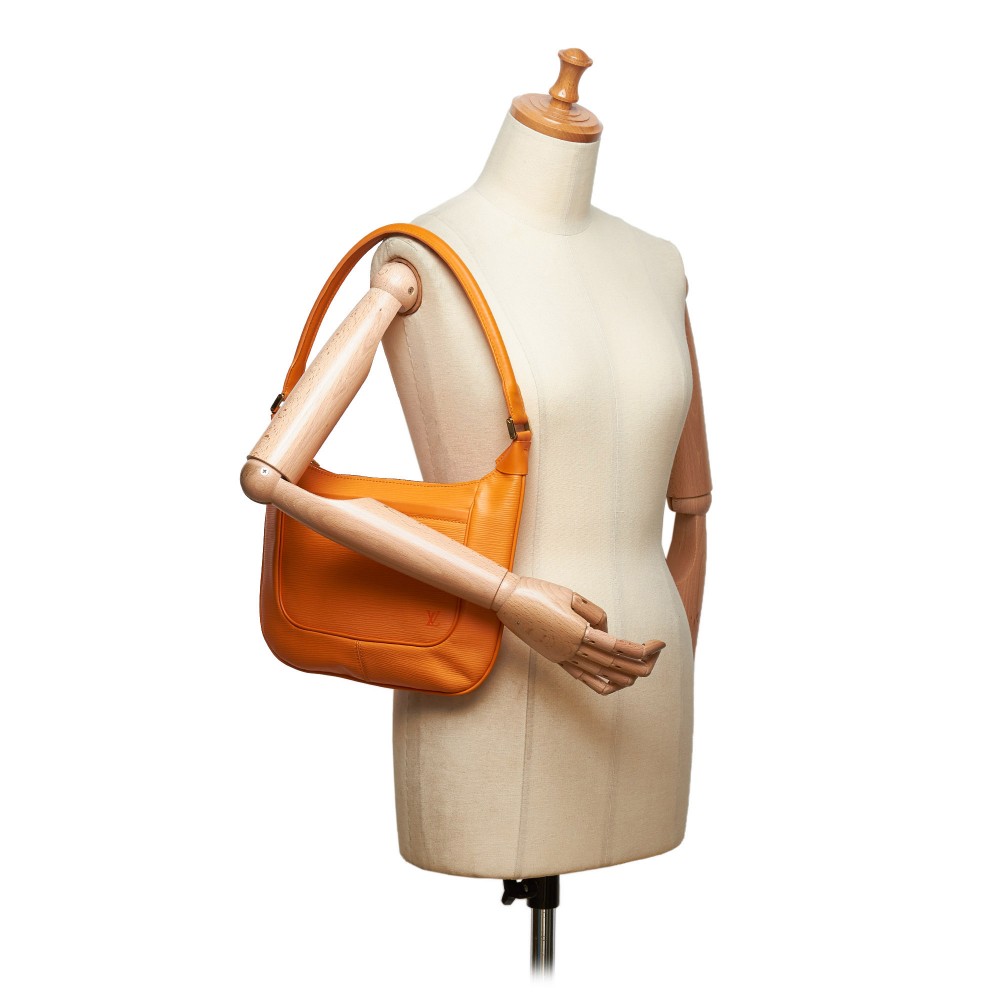 NEW Louis Vuitton Orange Epi Weekender Yoga Sport Bag with Monogram LV Mat  Set