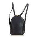 Louis Vuitton Vintage - Epi Mabillon Bag - Black - Leather and Epi Leather Backpack - Luxury High Quality