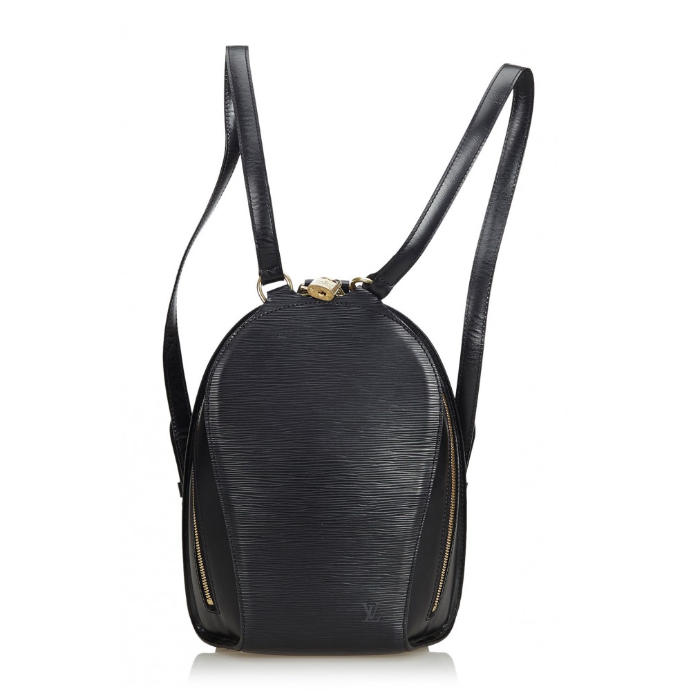 Louis Vuitton Vintage - Epi Mabillon Bag - Black - Leather and Epi