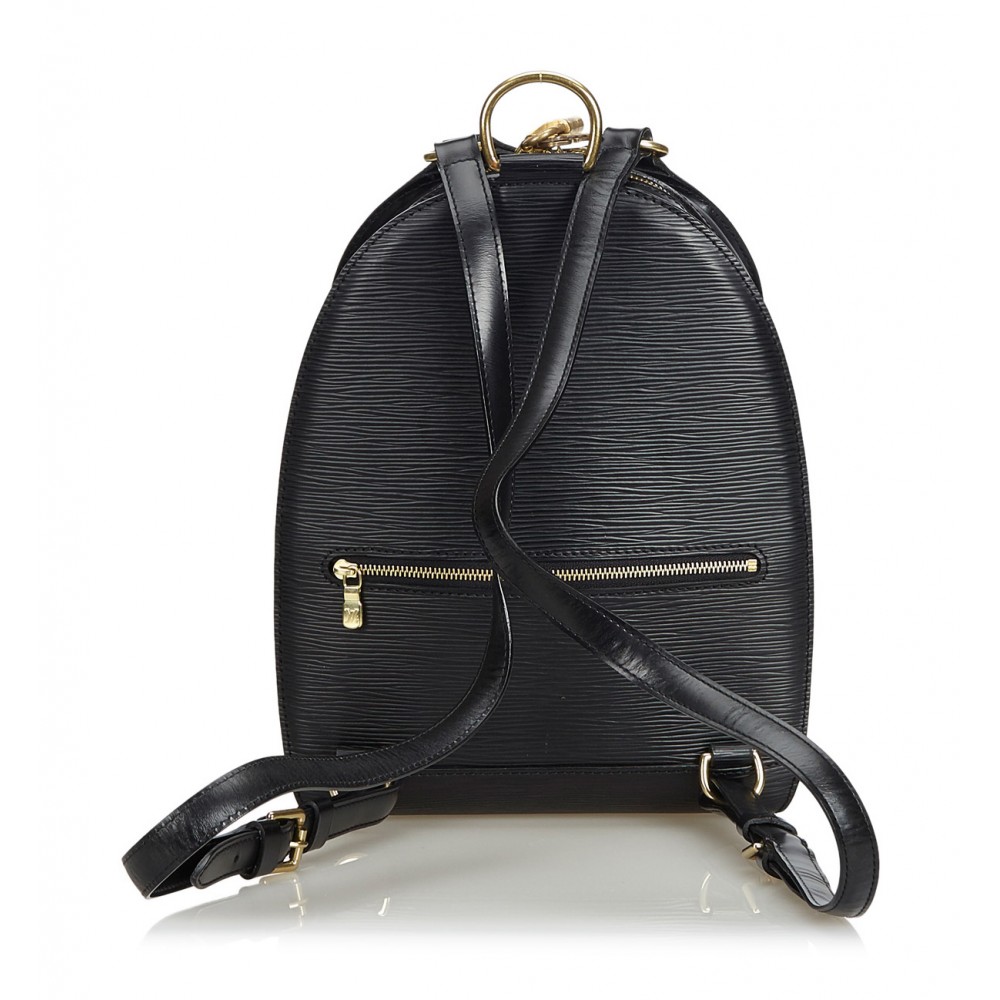Louis Vuitton Vintage - Epi Mabillon Bag - Nero - Zaino in Pelle Epi e  Pelle - Alta Qualità Luxury - Avvenice