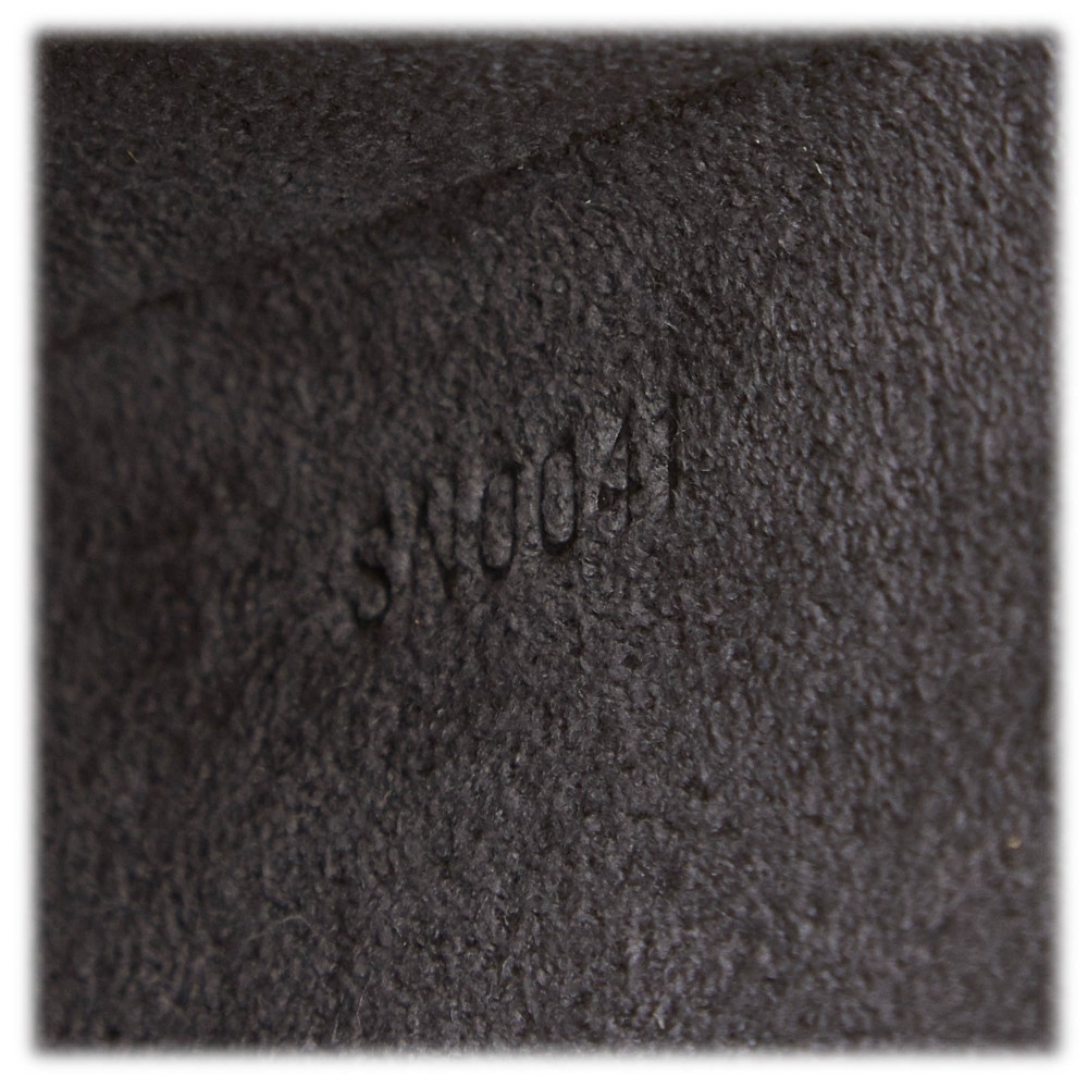 LV Embossed Leather Fabric Black, LV Damier Leather Black
