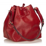 Louis Vuitton Vintage - Epi Petit Noe Bag - Red - Leather and Epi Leather Handbag - Luxury High Quality