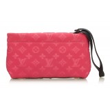 Louis Vuitton Vintage - Monogram Embossed Scuba Clutch Bag - Pink - Canvas Handbag - Luxury High Quality