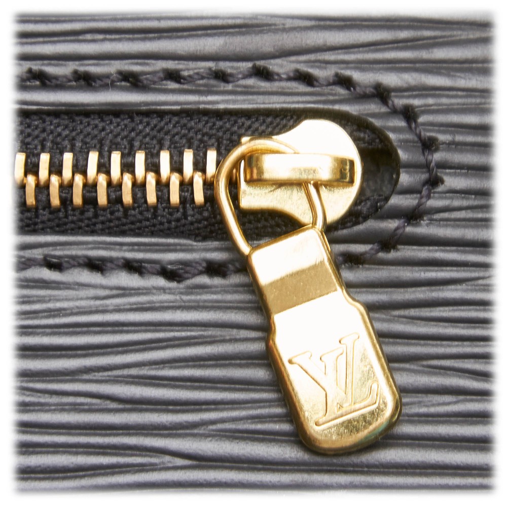Louis Vuitton Vintage - Epi Mabillon Bag - Black - Leather and Epi Leather Backpack - Luxury ...