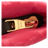 Louis Vuitton Vintage - Monogram Embossed Scuba Clutch Bag - Pink - Canvas Handbag - Luxury High Quality