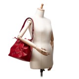 Louis Vuitton Vintage - Epi Petit Noe Bag - Red - Leather and Epi Leather Handbag - Luxury High Quality