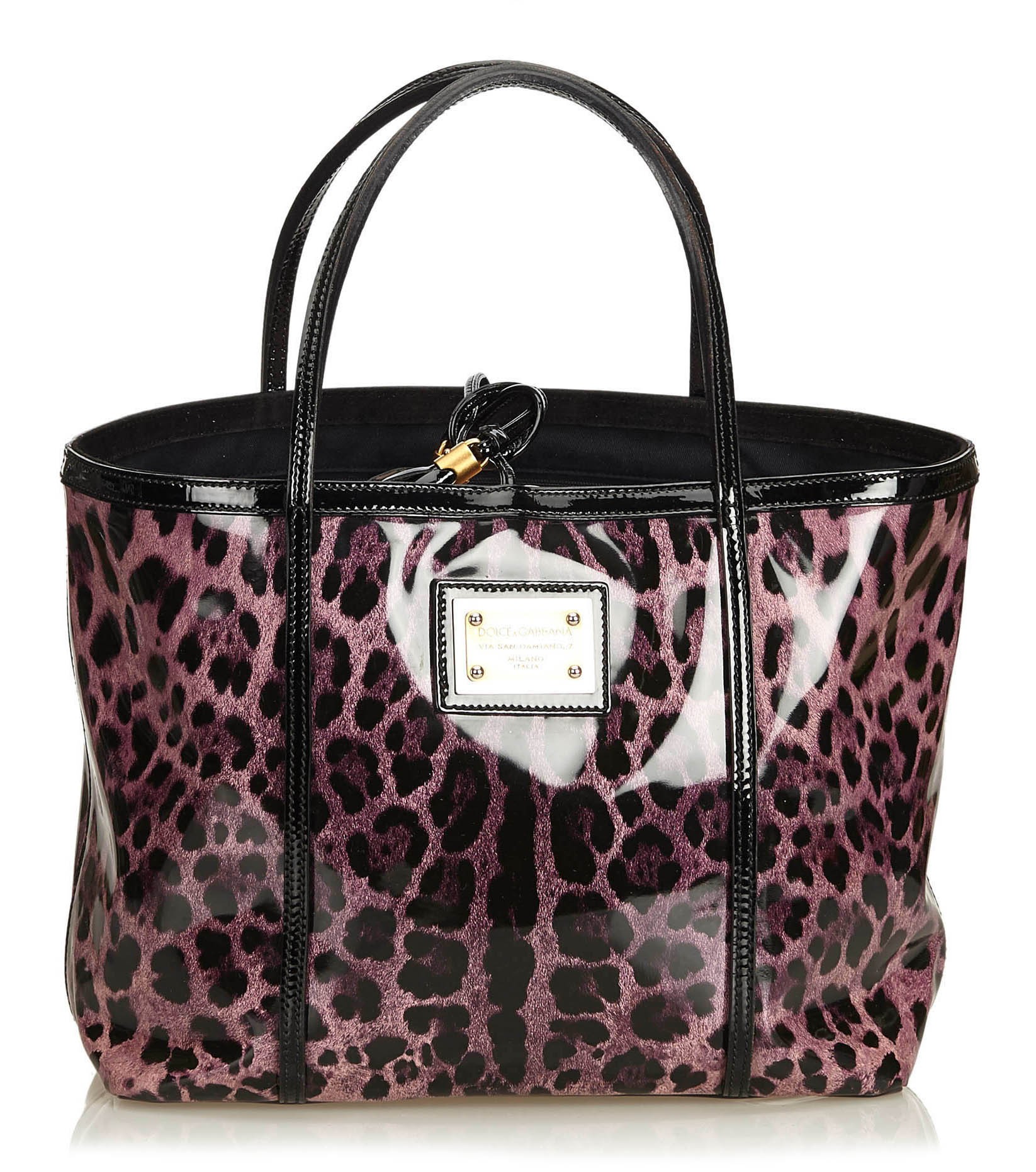 Dolce & Gabbana Luxury Elba Calfskin Tote Bag
