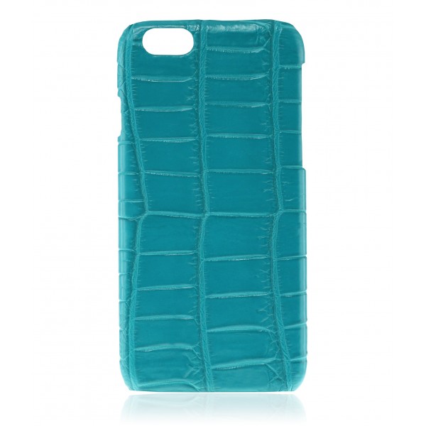 2 ME Style - Cover Croco Turquoise - iPhone 6/6S