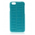 2 ME Style - Case Croco Turquoise - iPhone 6/6S