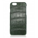 2 ME Style - Cover Croco Vert Bouteille - iPhone 6/6S