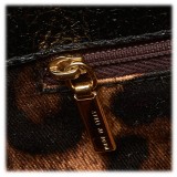 Dolce & Gabbana Vintage - Gathered Leather Tote Bag - Black - Leather Handbag - Luxury High Quality