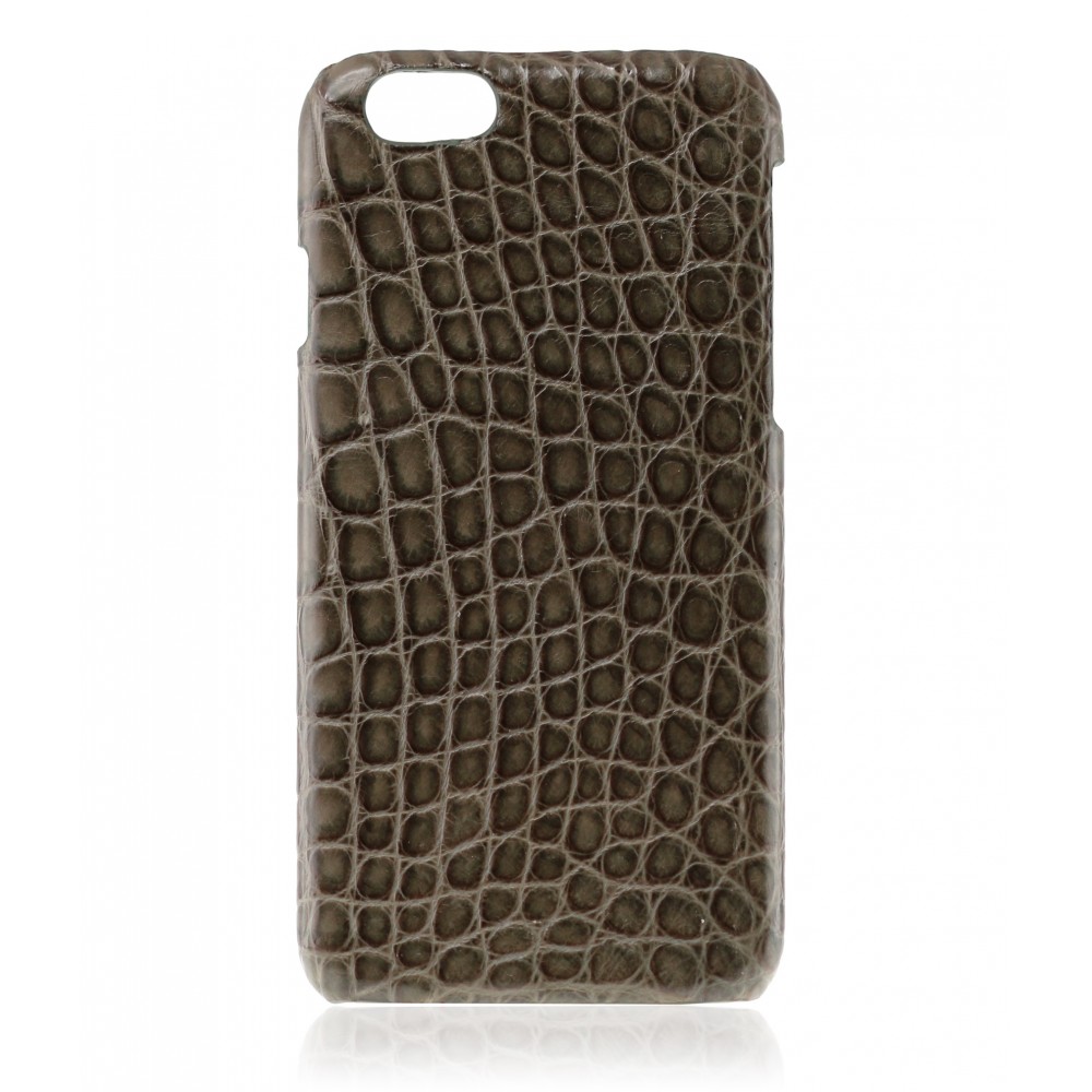 2 ME Style - Cover Croco Brown Carob - iPhone 6/6S