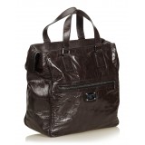 Dolce & Gabbana Vintage - Leather Handbag - Nero - Borsa in Pelle - Alta Qualità Luxury