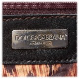 Dolce & Gabbana Vintage - Leather Tote Bag - Nero - Borsa in Pelle - Alta Qualità Luxury