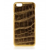 2 ME Style - Case Croco Star Gold - iPhone 6/6S