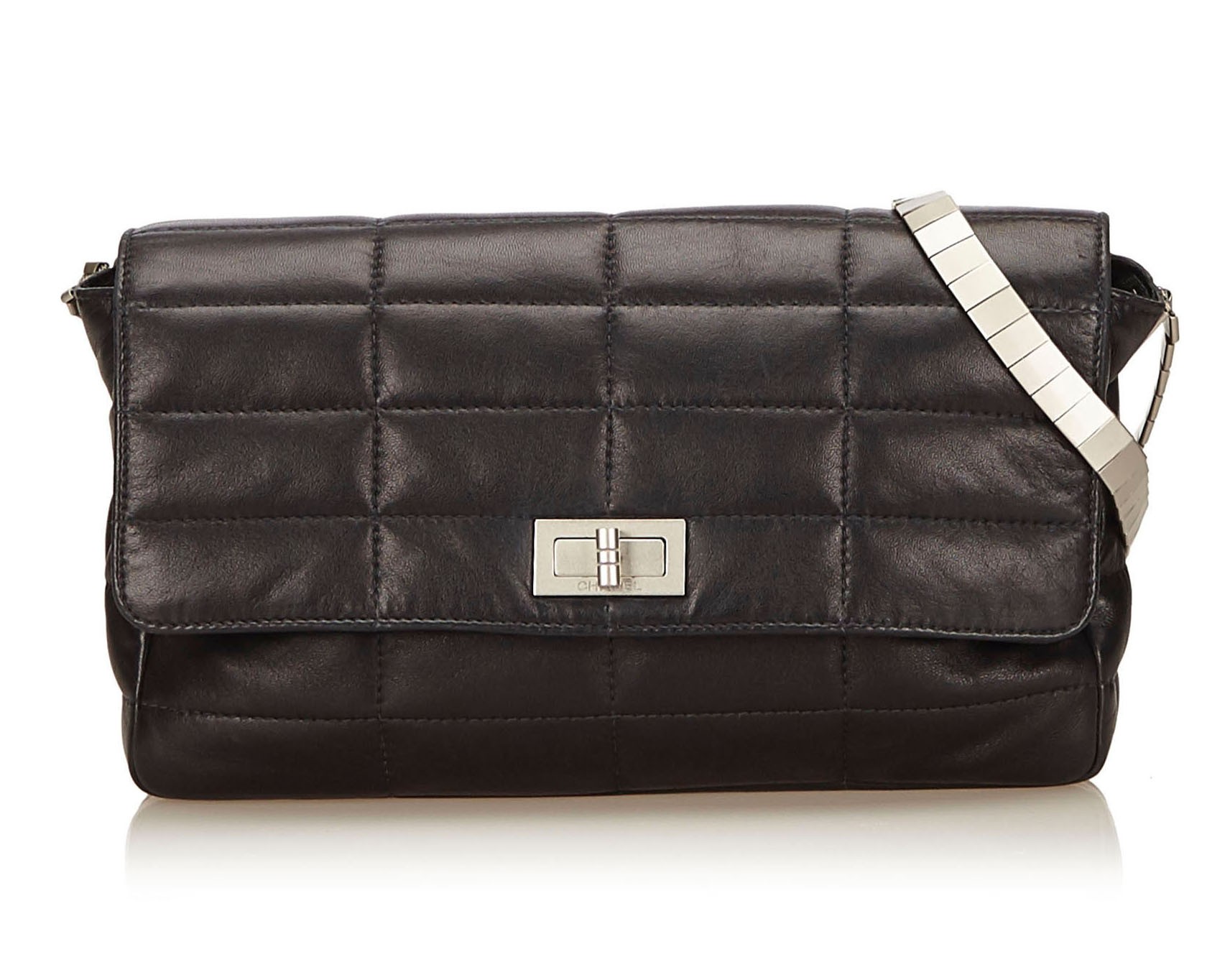 Chanel Vintage - Leather Surpique Handbag Bag - Brown - Leather Handbag -  Luxury High Quality - Avvenice