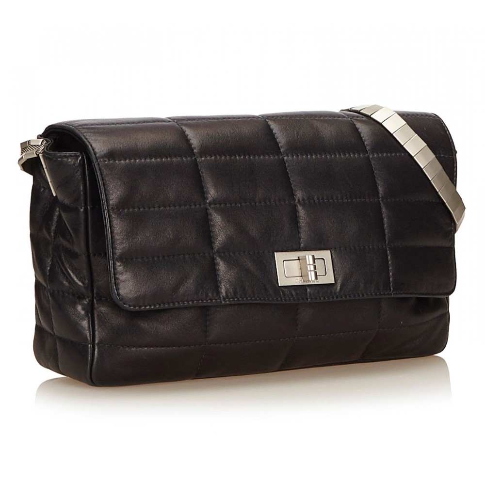 Chanel Vintage - Matelasse Tassel Lambskin Leather Bag - Black - Leather  and Lambskin Handbag - Luxury High Quality - Avvenice