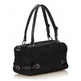 Chanel Vintage - Velour Shoulder Bag - Nero - Borsa in Pelle e Agnello - Alta Qualità Luxury