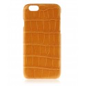 2 ME Style - Case Croco Carrot Orange - iPhone 6/6S