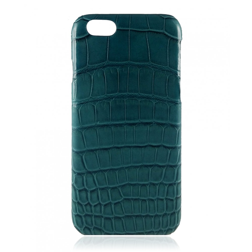 2 ME Style - Cover Croco Green Petrol - iPhone 6/6S