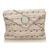 Chanel Vintage - Tweed Chain Envelope Bag - White - Fabric and Tweed Handbag - Luxury High Quality