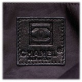Chanel Vintage - Sport Line Chain Shoulder Bag - Nero - Borsa in Tessuto e Vinile - Alta Qualità Luxury