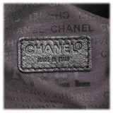Chanel Vintage - CC Nylon Sport Line Duffle Bag - Brown Beige - Leather and Canvas Handbag - Luxury High Quality