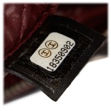 Chanel Vintage - Matelasse Nylon Handbag Bag - Black - Canvas Handbag - Luxury High Quality
