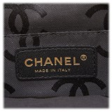 Chanel Vintage - Velour Handbag Bag - Nero - Borsa in Pelle e Velluto - Alta Qualità Luxury