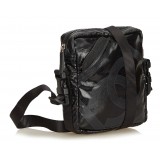 Chanel Vintage - Sports Line Crossbody Bag - Black - Canvas Handbag - Luxury High Quality