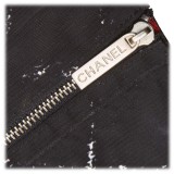 Chanel Vintage - Old Travel Line Belt Bag - Nero - Borsa in Tessuto - Alta Qualità Luxury