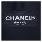 Chanel Vintage - Patent Leather Chain Tote Bag - Black - Patent Leather Handbag - Luxury High Quality